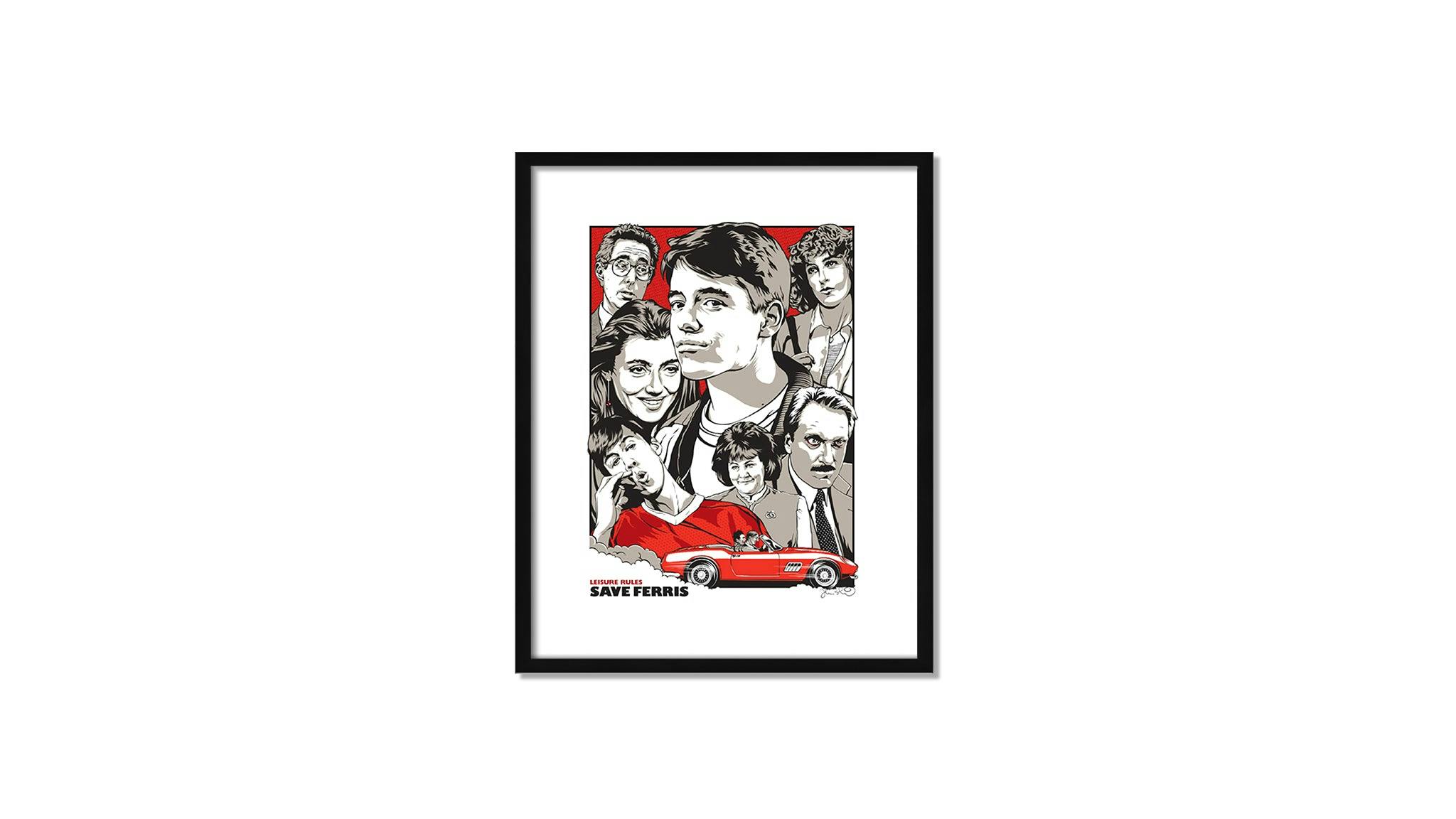 Paper w/ Black Frame